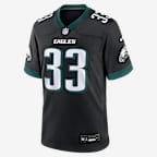 Jersey Nike de la NFL Game para hombre Saquon Barkley Philadelphia